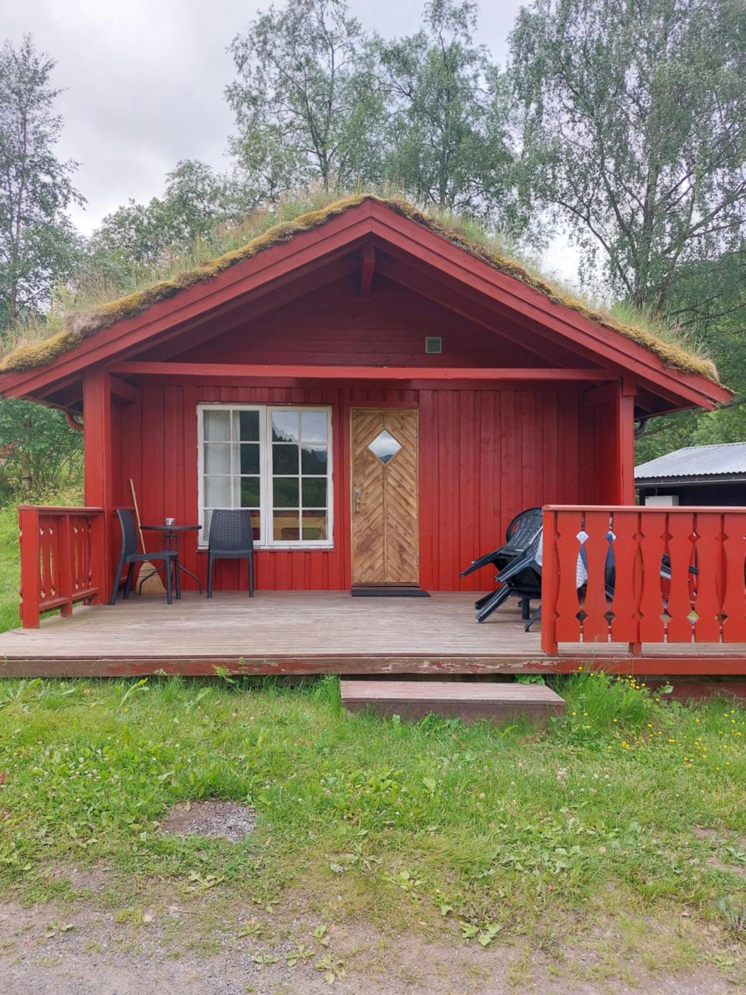 Eidsdal Camping Og Feriehus Exterior foto
